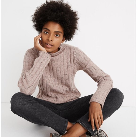 Madewell Sweaters - Madewell Donegal Evercrest Turtleneck Sweater